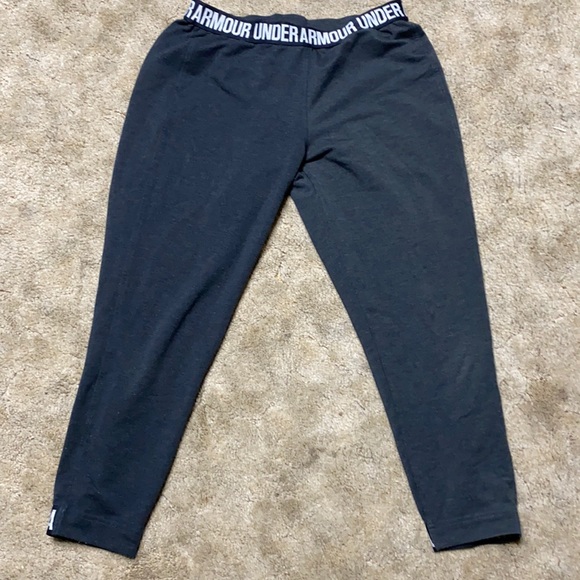 Women’s Under Armour Loose black/gray joggers Medium - Picture 1 of 5